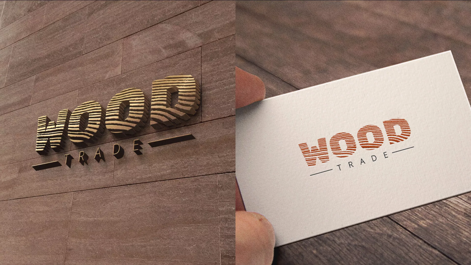 Разработка логотипа для компании «Wood Trade» в Белебее